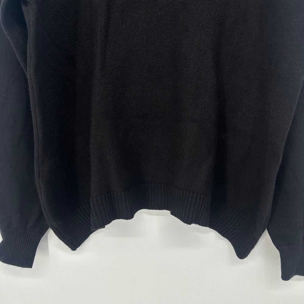 Naked Cashmere Men’s Quarter Zip Sweater Linen Cashmere Blend Pullover Preppy - Picture 4 of 10